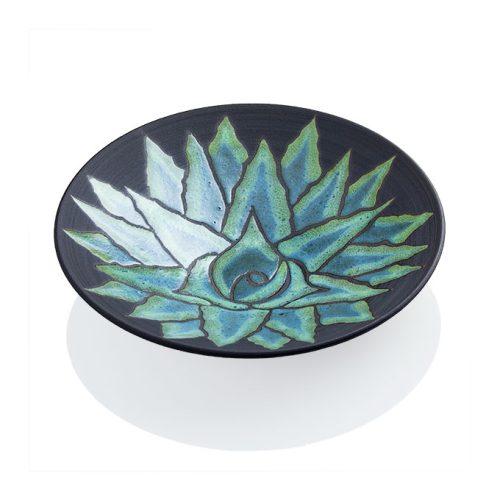 Agave Bowl Black 12 INCH