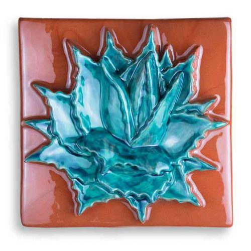Blue Agave Tile MED TERRACOTTA
