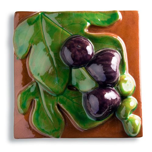 Fig Tile Medium Terracotta