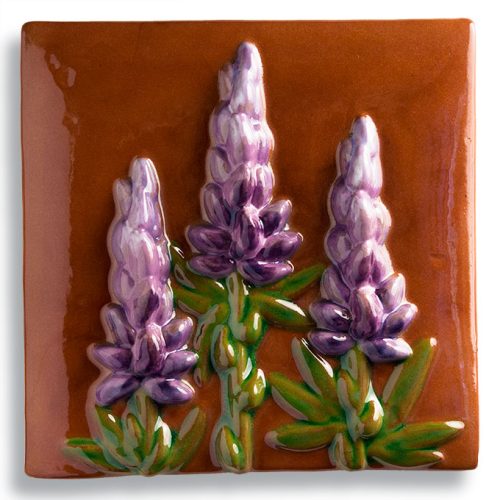 Lupine Tile MED Terracotta