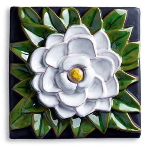 Magnolia Tile Medium Black