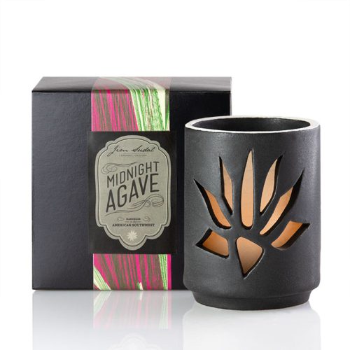 Midnight Agave Candle Luminaria